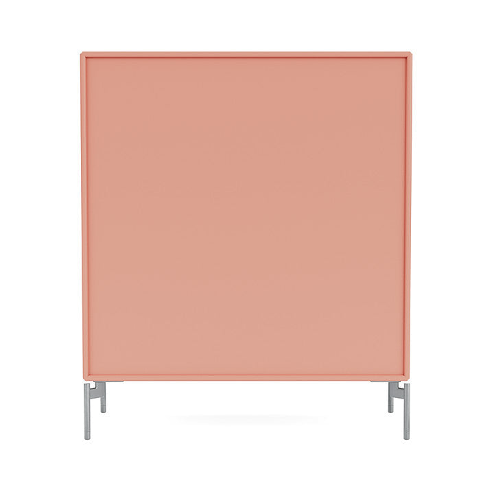 [product_category]-Montana Show Bookcase With Legs, Rhubarb/Matt Chrome-Montana Furniture-5715288030902-0000SHOW-151-01-MON-4