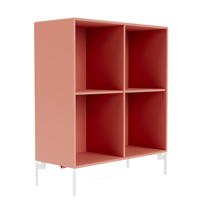 [product_category]-Montana Show Bookcase With Legs, Rhubarb/Snow White-Montana Furniture-5715288030919-0000SHOW-151-02-MON-3