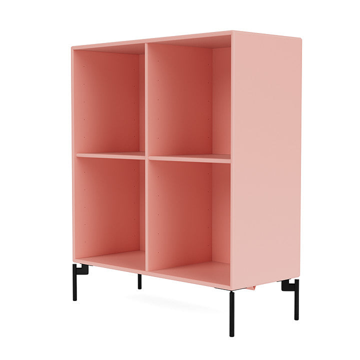 [product_category]-Montana Show Bookcase With Legs, Ruby/Black-Montana Furniture-5715288368470-0000SHOW-167-03-MON-1