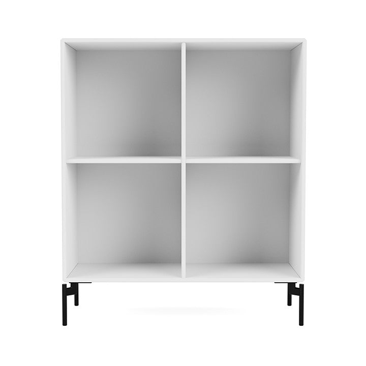 [product_category]-Montana Show Bookcase With Legs, Snow White/Black-Montana Furniture-5715288031954-0000SHOW-38-03-MON-2
