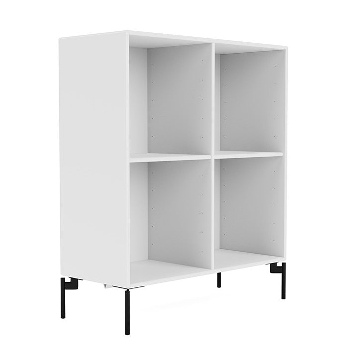 [product_category]-Montana Show Bookcase With Legs, Snow White/Black-Montana Furniture-5715288031954-0000SHOW-38-03-MON-3