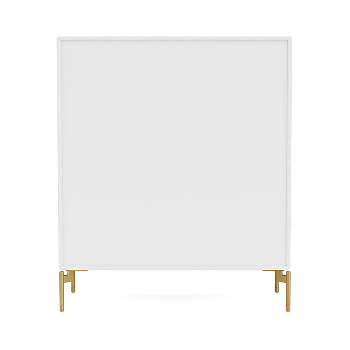 [product_category]-Montana Show Bookcase With Legs, Snow White/Brass-Montana Furniture-5715288031985-0000SHOW-38-09-MON-4