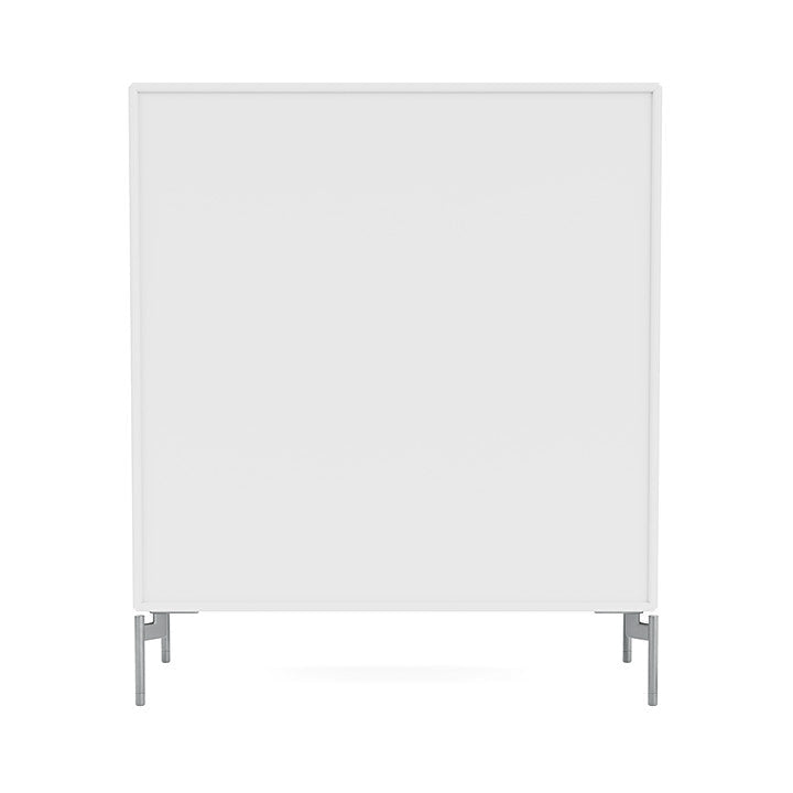 [product_category]-Montana Show Bookcase With Legs, Snow White/Matt Chrome-Montana Furniture-5714322945097-0000SHOW-38-01-MON-4