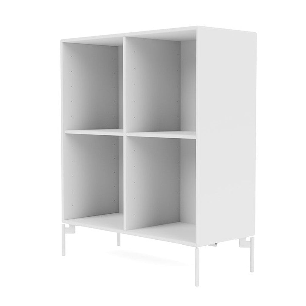 [product_category]-Montana Show Bookcase With Legs, Snow White/Snow White-Montana Furniture-5715288031947-0000SHOW-38-02-MON-1