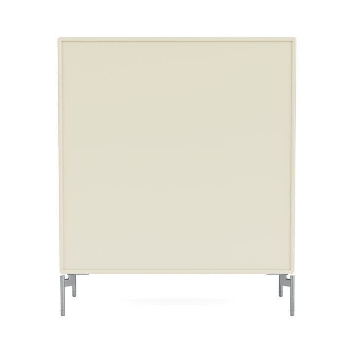 [product_category]-Montana Show Bookcase With Legs, Vanilla/Matt Chrome-Montana Furniture-5714322736671-0000SHOW-150-01-MON-4