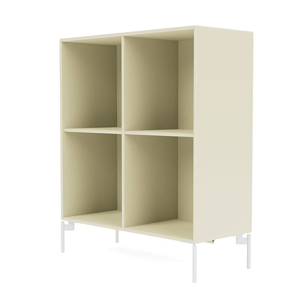 [product_category]-Montana Show Bookcase With Legs, Vanilla/Snow White-Montana Furniture-5715288030872-0000SHOW-150-02-MON-1