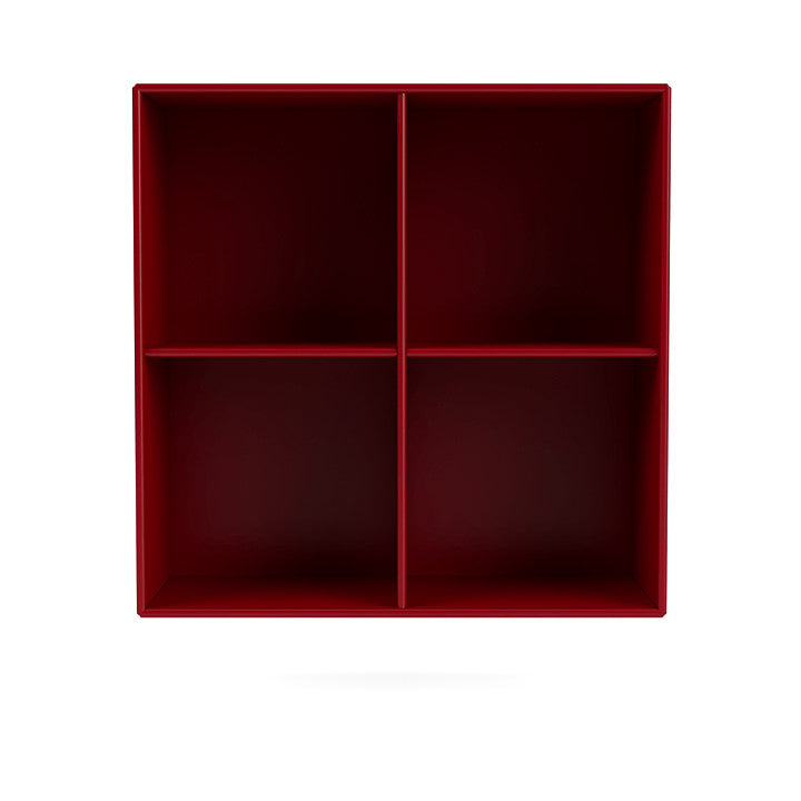 [product_category]-Montana Show Bookcase With Suspension Rail, Beetroot Red-Montana Furniture-5714322743693-0000SHOW-165-04-MON-2