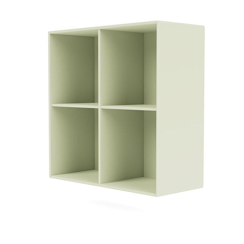[product_category]-Montana Show Bookcase With Suspension Rail, Pomelo Green-Montana Furniture-5714322731119-0000SHOW-140-04-MON-1