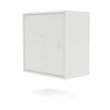 Montana Unlock Key Cabinet With Suspension Rail, White