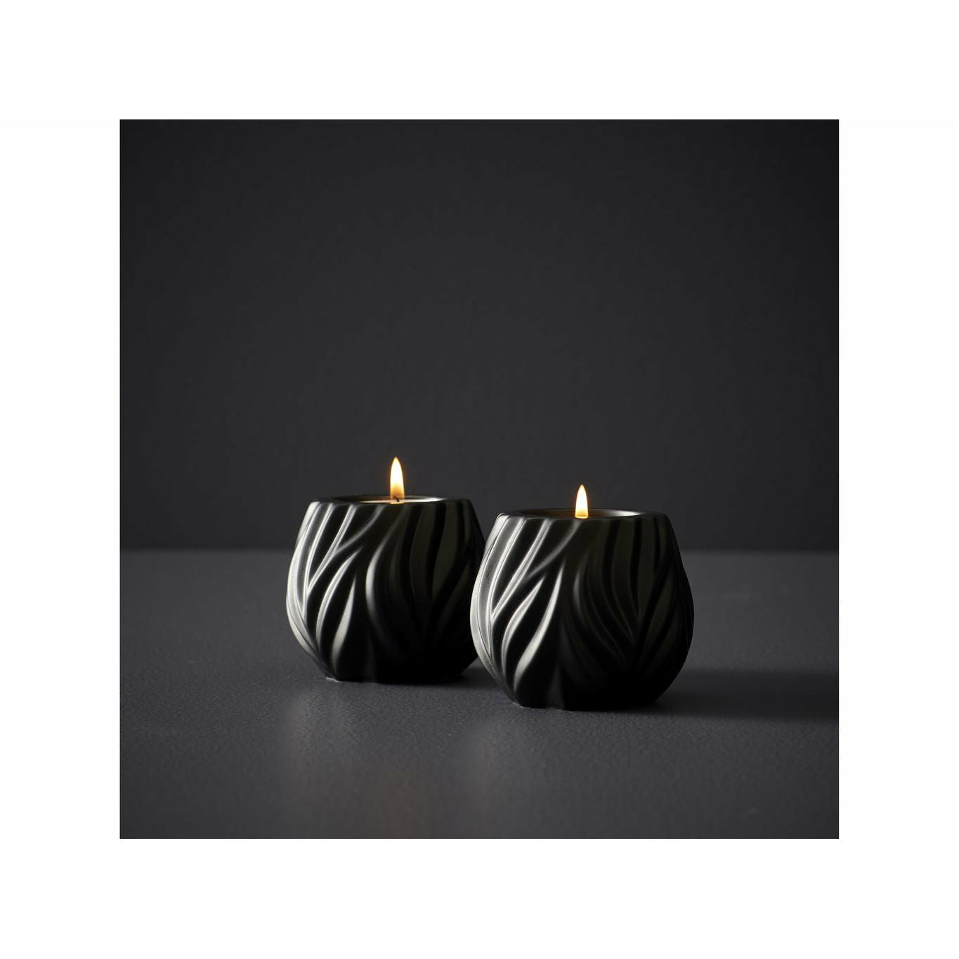 [product_category]-Morsø Flame Tealight Holder Black, 2 Pcs.-Morsø-5722000133636-13363-MOR-2