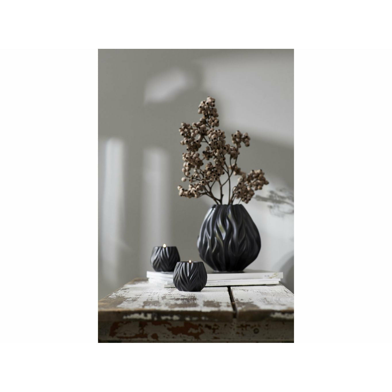 [product_category]-Morsø Flame Tealight Holder Black, 2 Pcs.-Morsø-5722000133636-13363-MOR-3