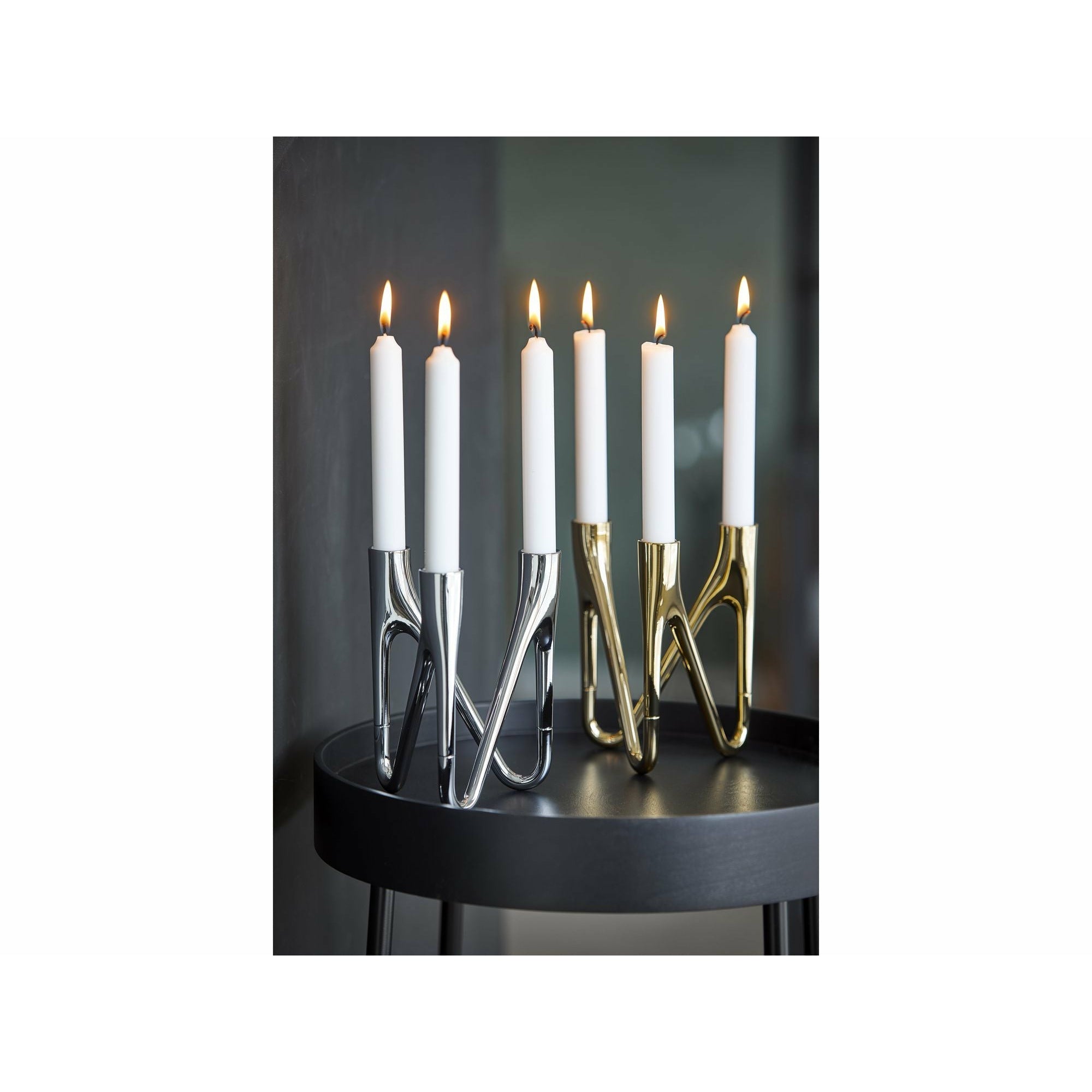 [product_category]-Morsø Roots Candle Holder Chrome, 16,5cm-Morsø-5708722271900-963534-MOR-4