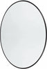 Muubs Copenhagen Mirror Round Black, 110cm