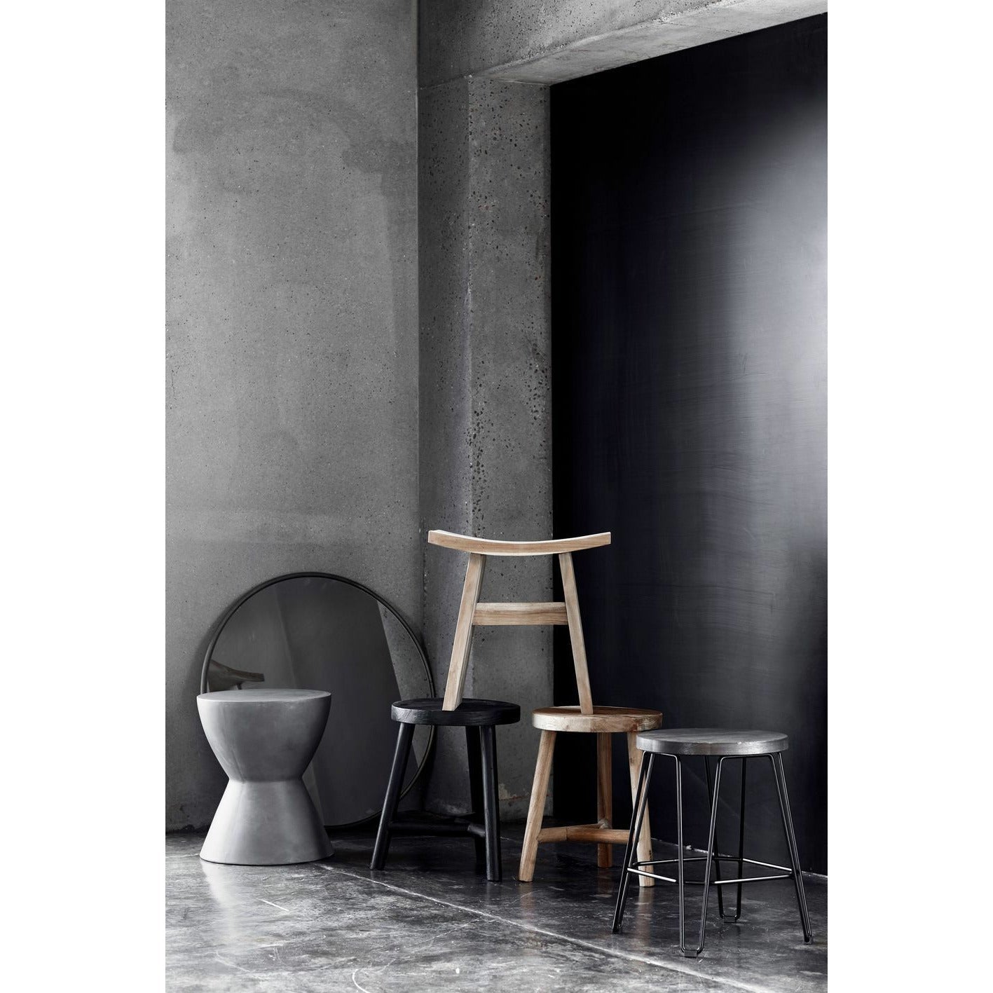 [product_category]-Muubs Copenhagen Mirror Round Black, 110cm-Muubs-5711973609729-9010000001-MUU-4