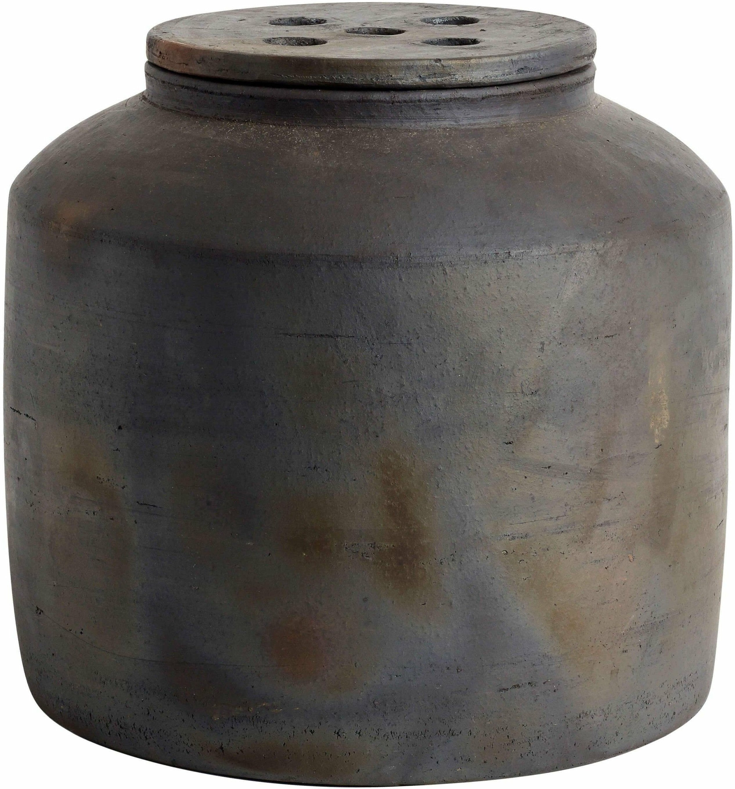 [product_category]-Muubs Hazel Jar With Lid Brown/Black, ø25cm-Muubs-5711973597033-1120000185-MUU-1