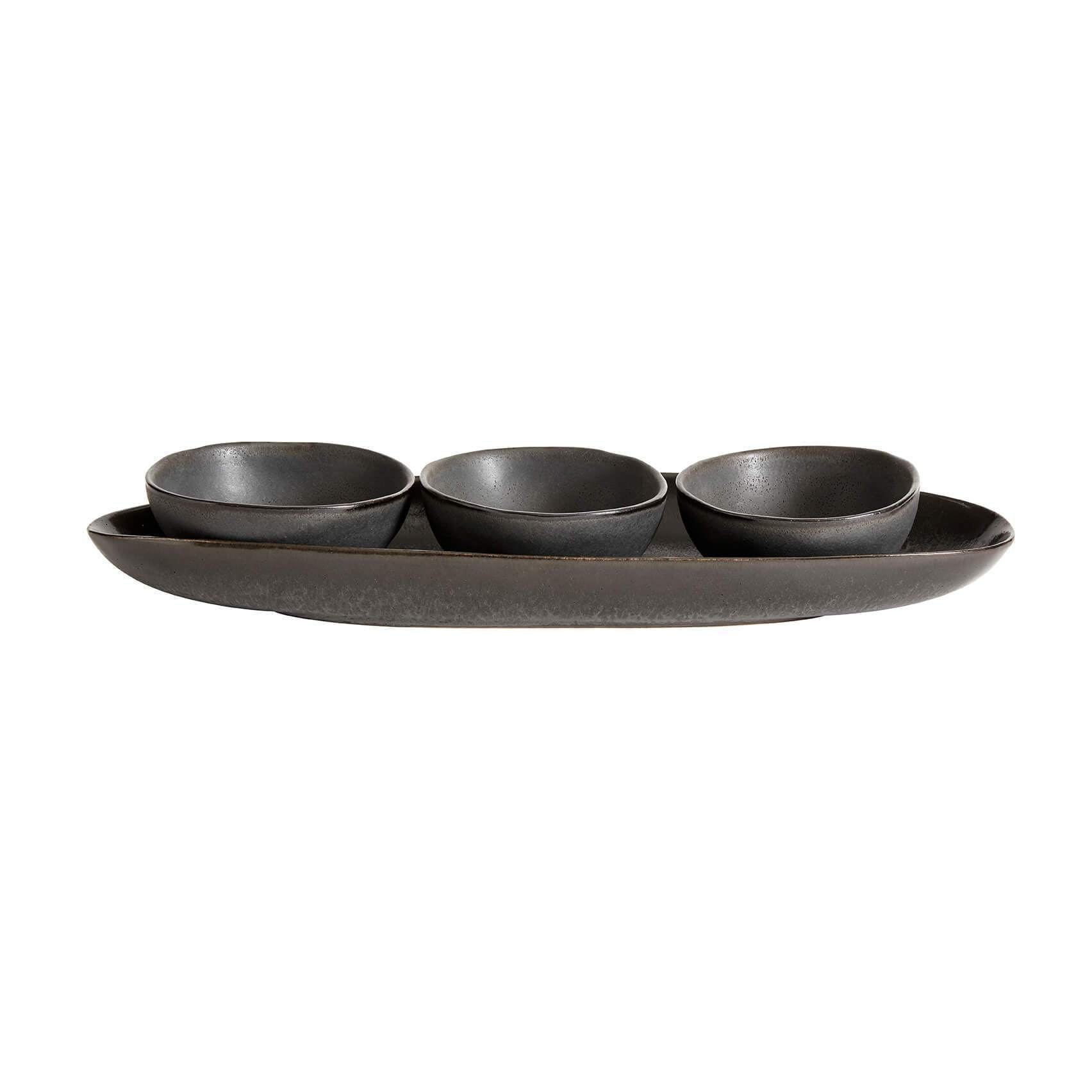 [product_category]-Muubs Mame Serving Plate Oval Coffee, 36,5cm-Muubs-5711973034484-9160000136-MUU-4