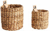 Muubs Mini kurv 15 cm, let vand hyacinth