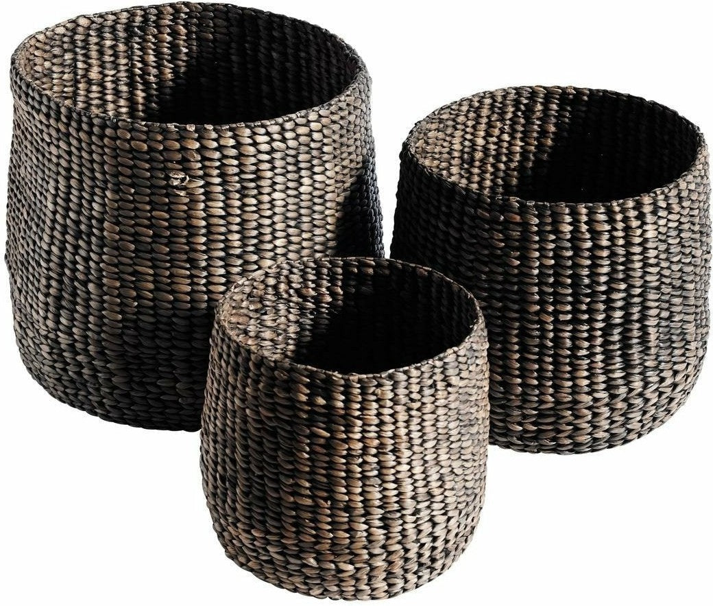 [product_category]-Muubs Round Basket Black (Set Of 3) S+M+L, Black-Muubs-5711973004388-1123000503-MUU-1