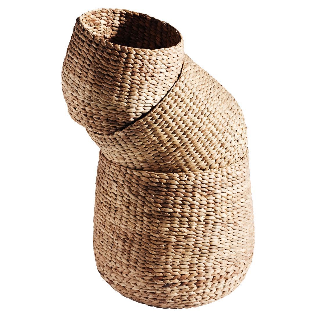 [product_category]-Muubs Round Basket Black (Set Of 3) S+M+L, Natural-Muubs-5711973004371-1123000501-MUU-2