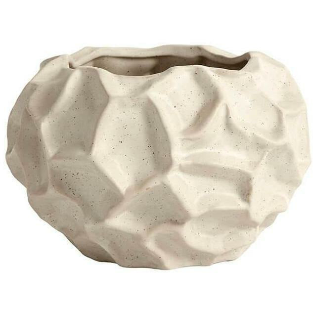 [product_category]-Muubs Soil Flowerpot Vanilla, ø18cm-Muubs-5711973038932-9490000104-MUU-1