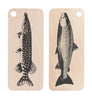 Muurla Chop & Serv Board, The Salmon/The Pike