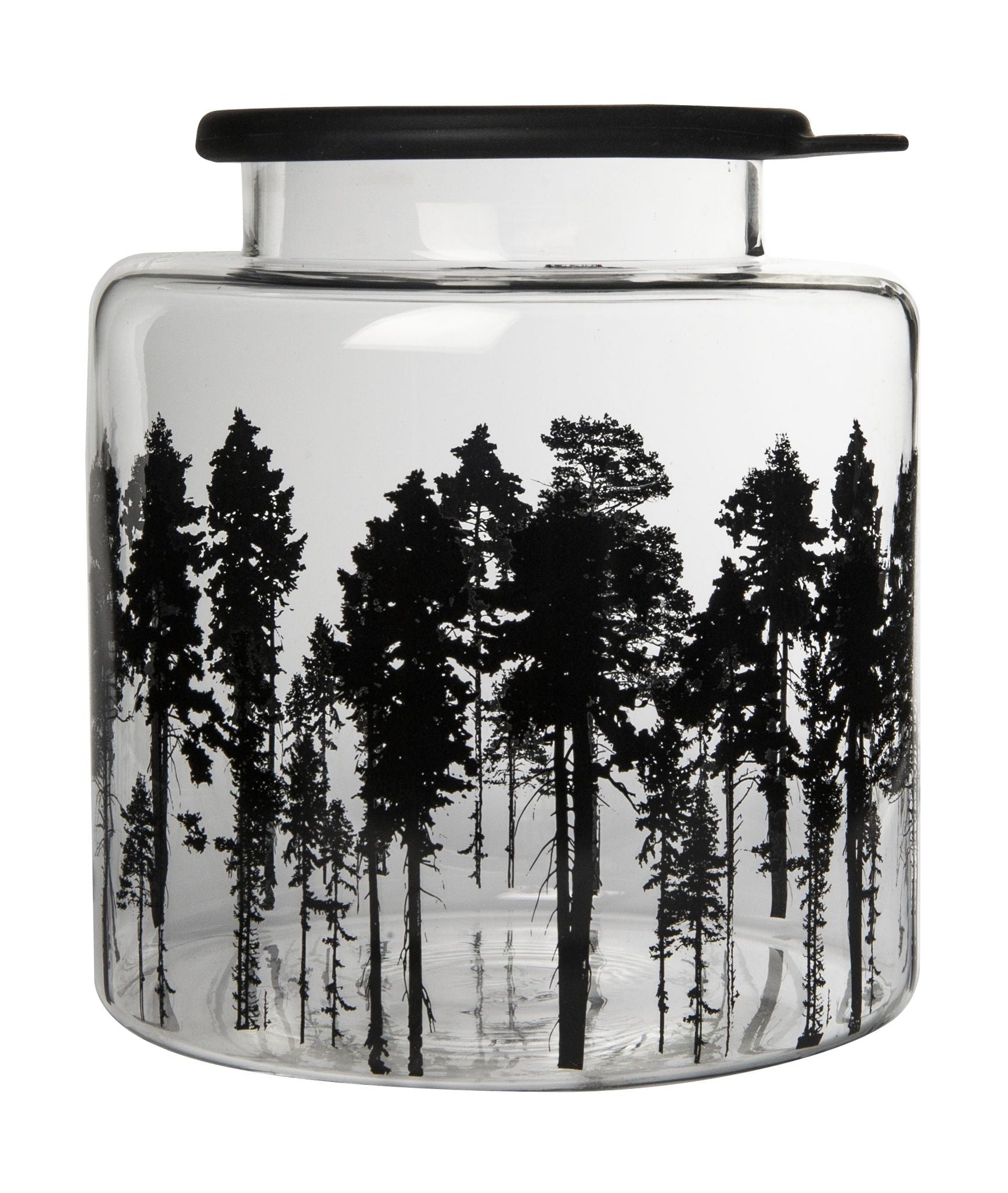 [product_category]-Muurla Glass Jar With Silicone Lid The Forest-Muurla-6416114963188-330-300-00-MUU-1