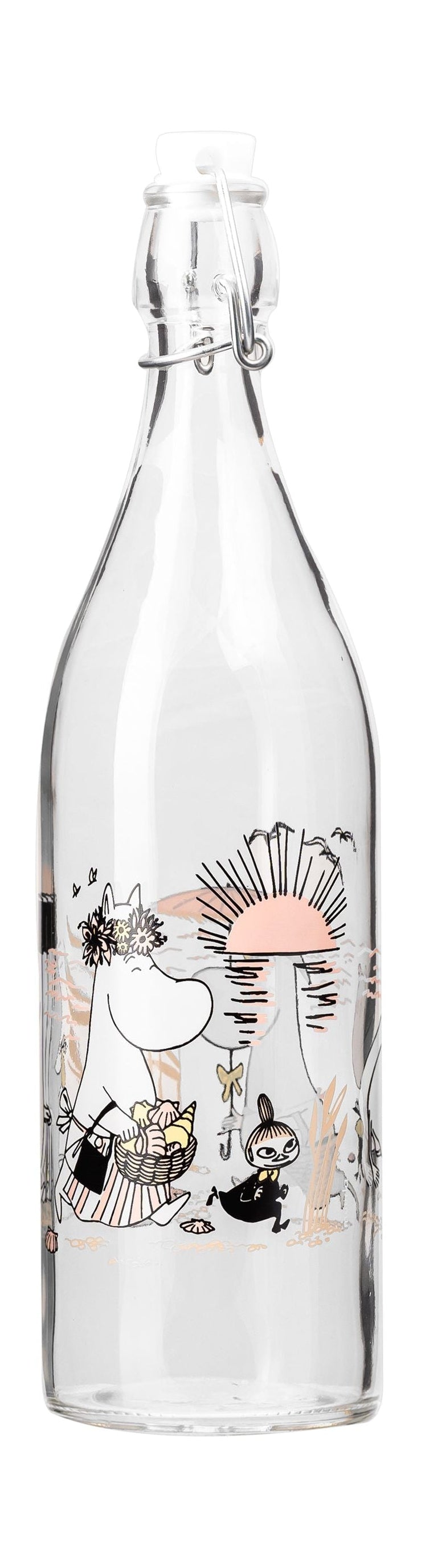 [product_category]-Muurla Moomin Glass Bottle, The Beach-Muurla-6416114968336-774-100-08-MUU-1
