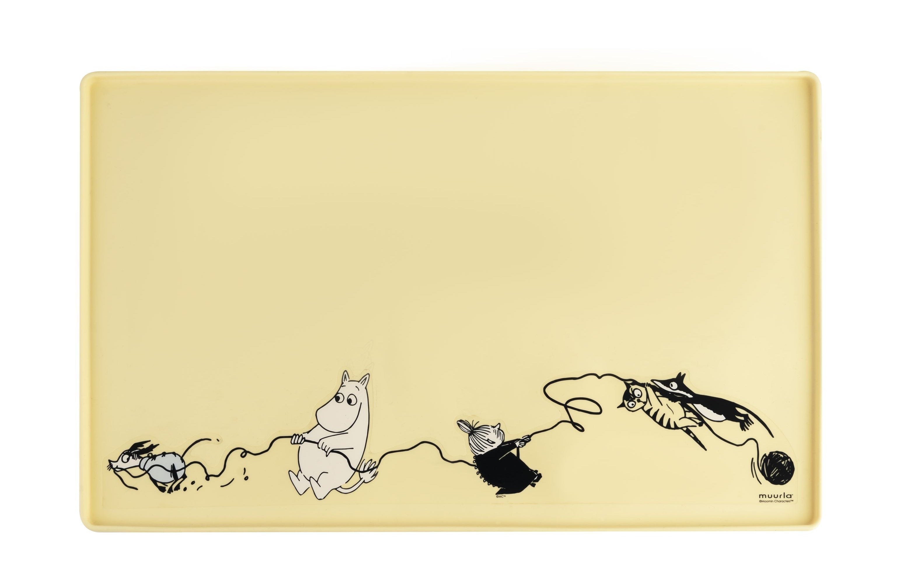 [product_category]-Muurla Moomin Pets Silicone Mat, Yellow-Muurla-6416114966516-4701-4830-02-MUU-1