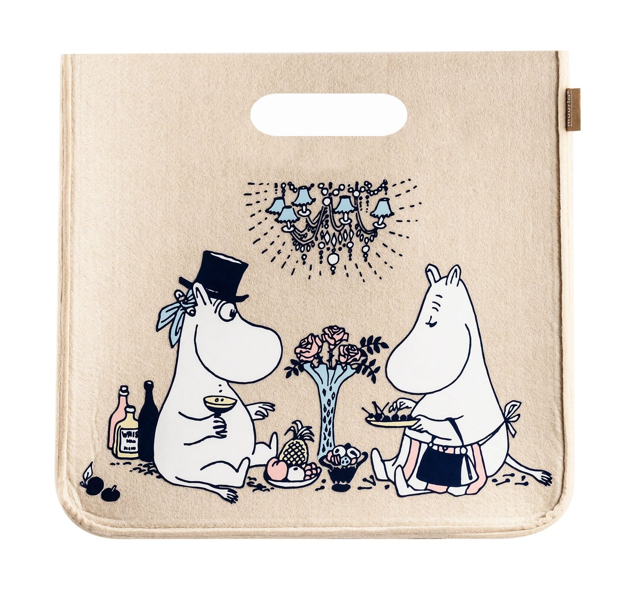 [product_category]-Muurla Moomin Storage Basket Date Night, M-Muurla-6416114967315-71-033-06-MUU-1