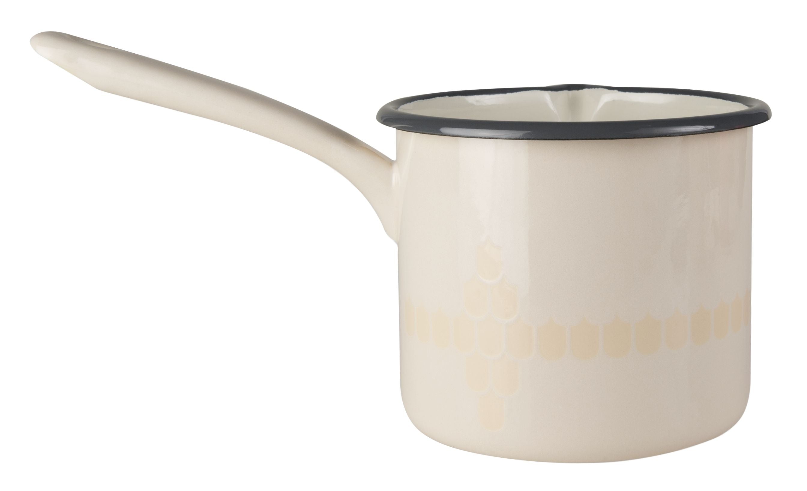 [product_category]-Muurla Vappu Kitchen Enamel Saucepan, Beige-Muurla-6416114958542-1338-130-03-MUU-2