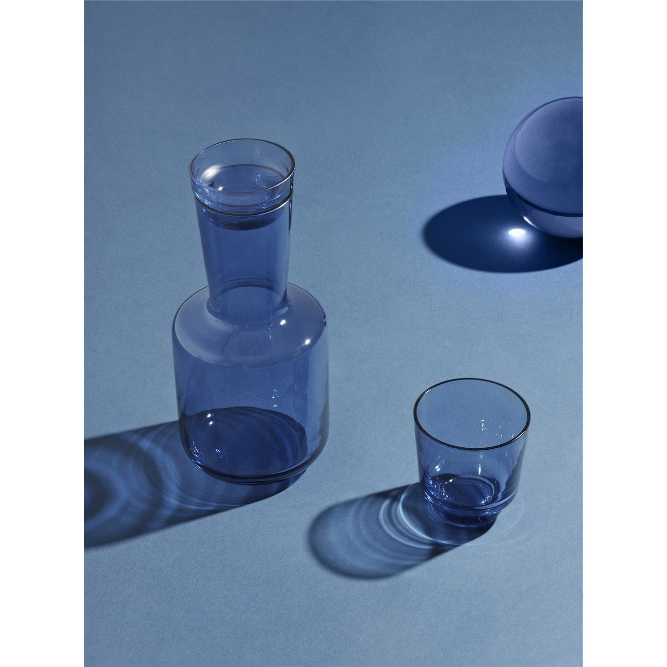 Muuto Løft drikke glas sæt på 20 cl, mørkeblå