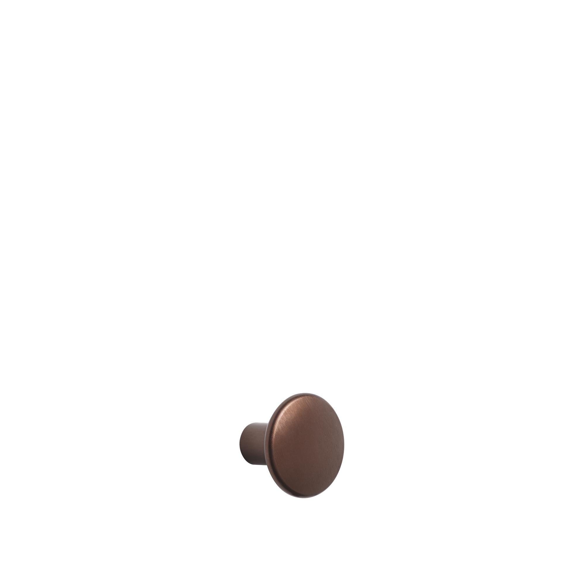 Muuto Prikkerne hook metal umbermetall ø 3,9 cm, umber