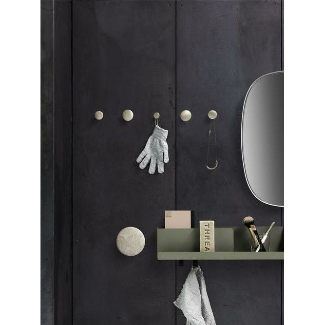 Muuto The Dots Hook Metal Umbermetall ø 3.9 Cm, Umber