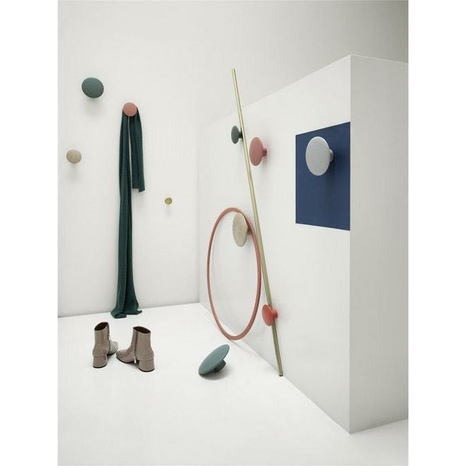 Muuto The Dots Hook Metal Umbermetall ø 3.9 Cm, Umber