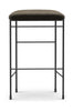 New Works Covent Bar Stool 75 Cm, Royal Nubuck Havanna 30258