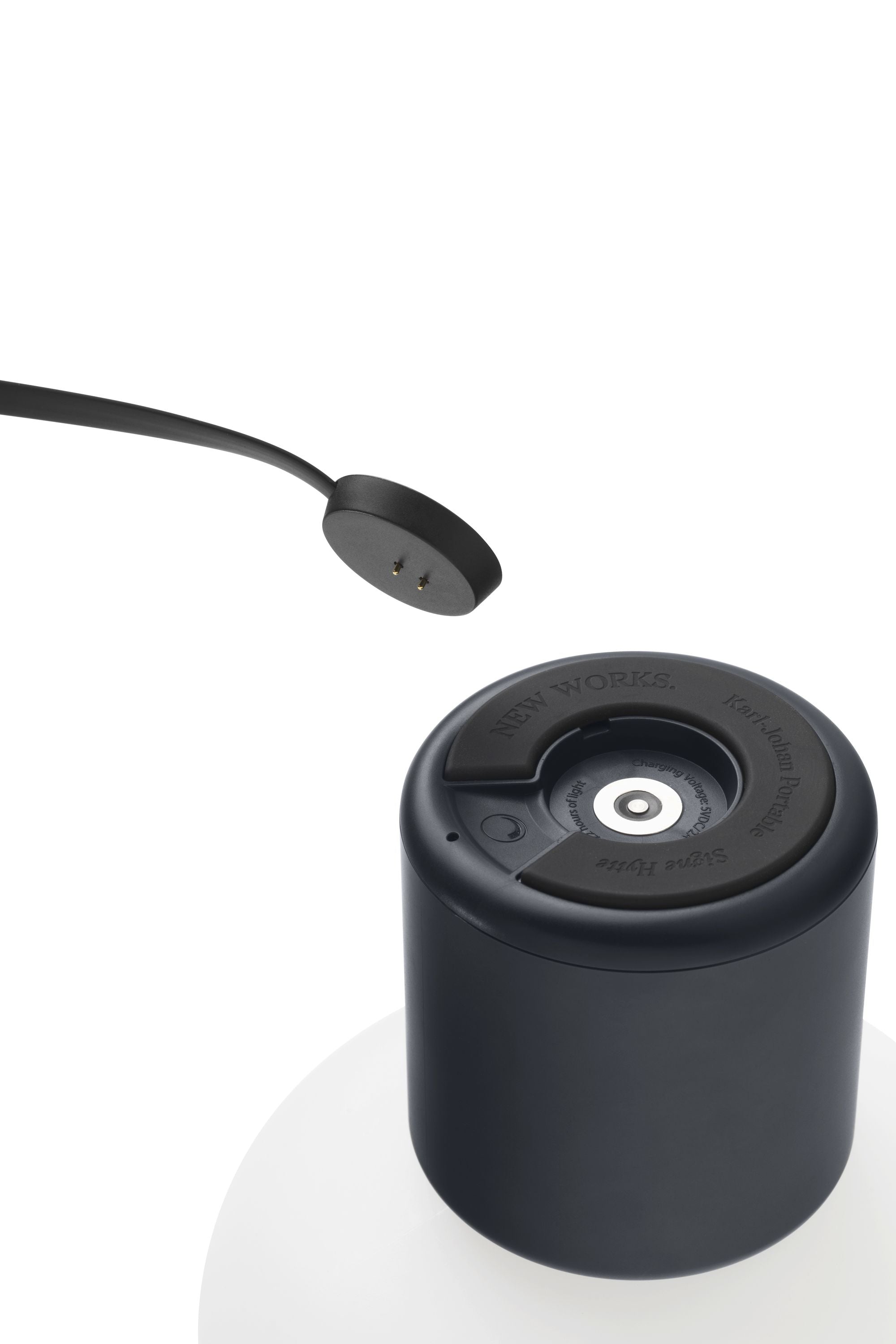 [product_category]-New Works Karl Johan Portable Table Lamp, Cold Black-New Works-5712826220115-22011-NEW-4