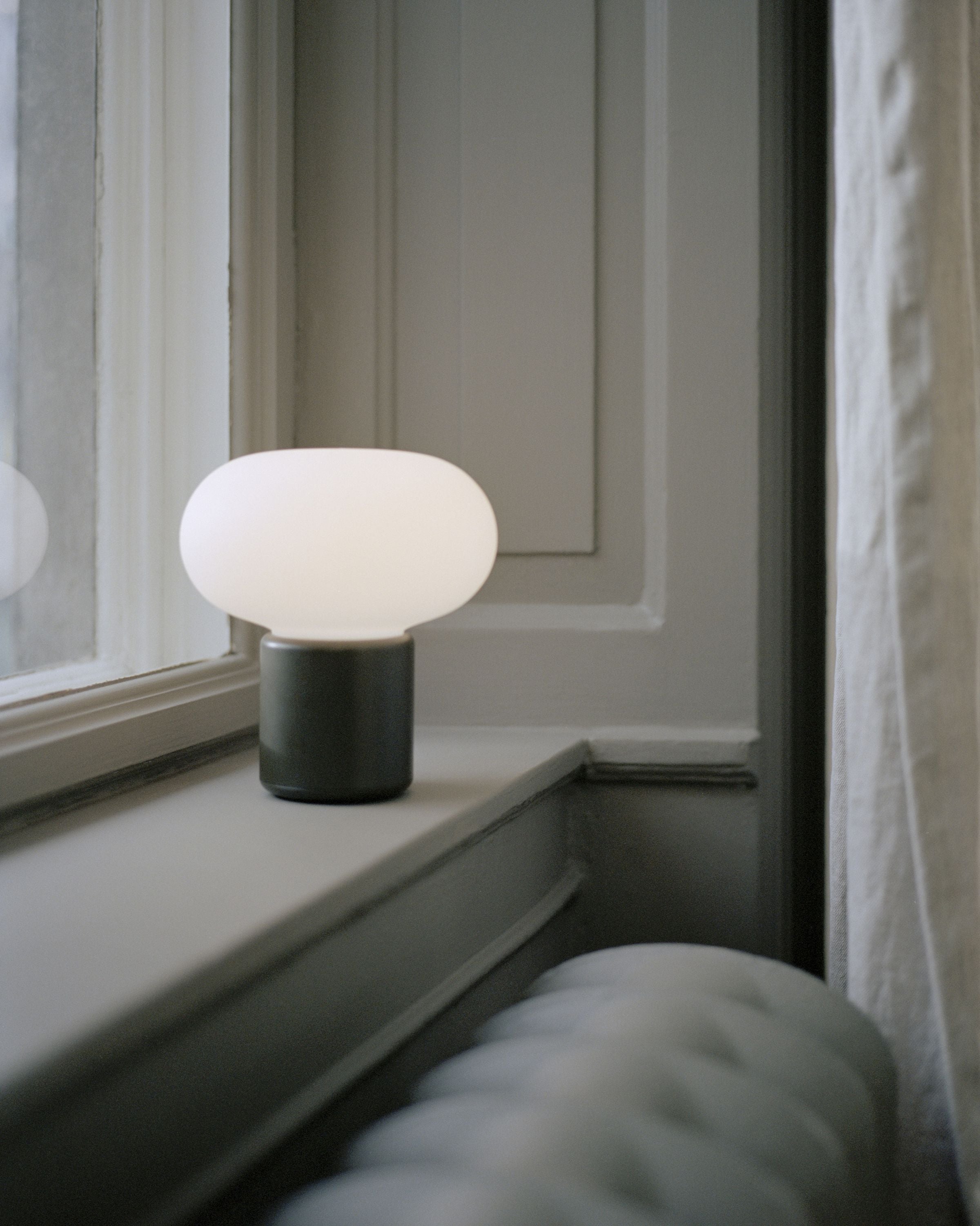 [product_category]-New Works Karl Johan Portable Table Lamp, Forest Green-New Works-5712826220108-22010-NEW-5
