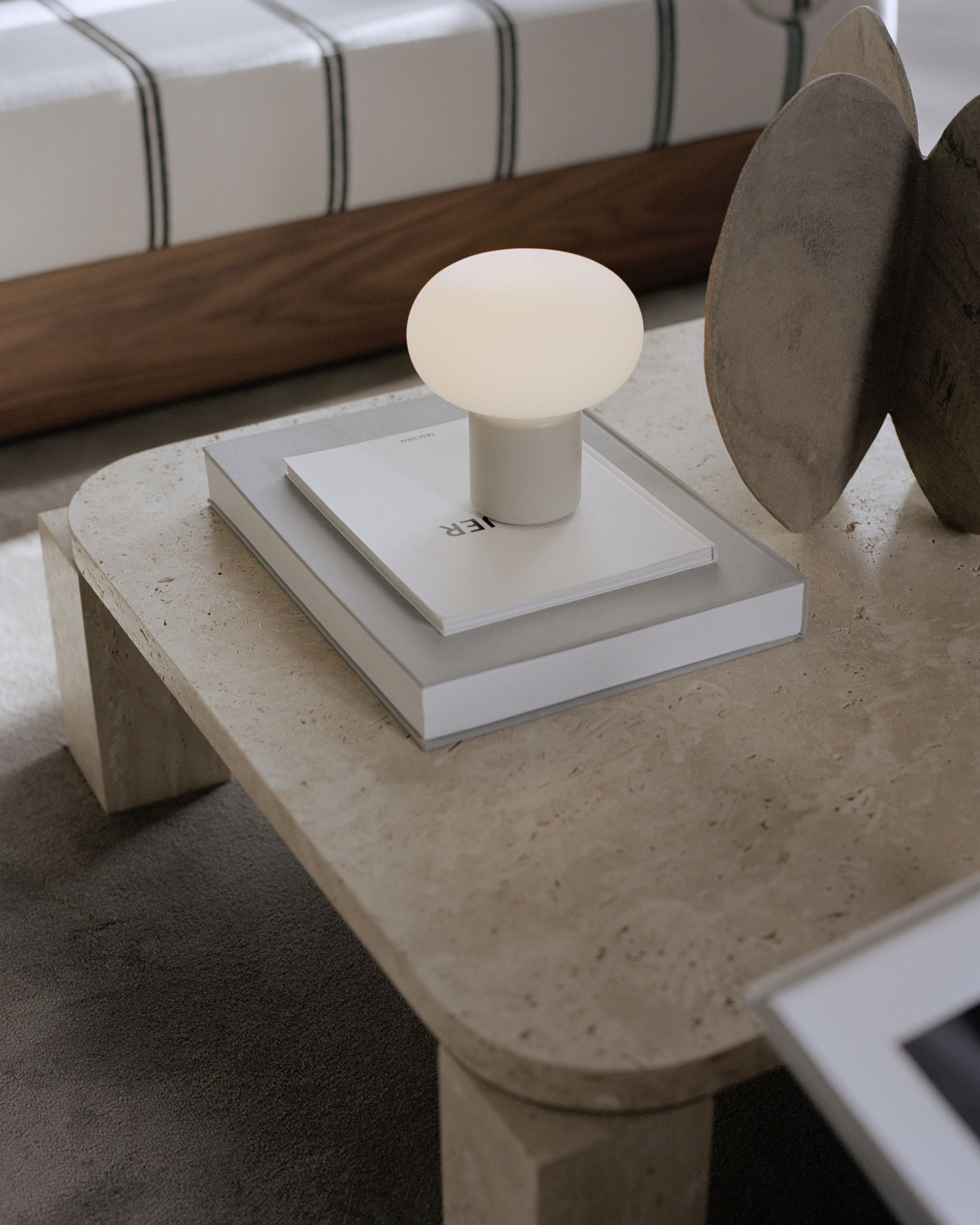 [product_category]-New Works Karl Johan Portable Table Lamp, Light Grey-New Works-5712826220122-22012-NEW-7