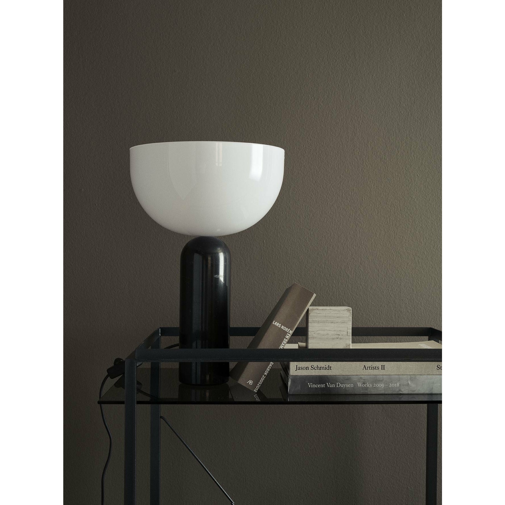[product_category]-New Works Kizu Table Lamp Black Marquina Marble, Large-New Works-5712826204115-20411-NEW-5