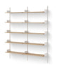 New Works Library Shelf 1900, Oak/White