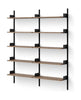 New Works Library Shelf 1900, Walnut/Black