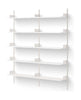 New Works Library Shelf 1900, White/White