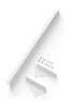 New Works Magazine Shelf Support, White (Set)
