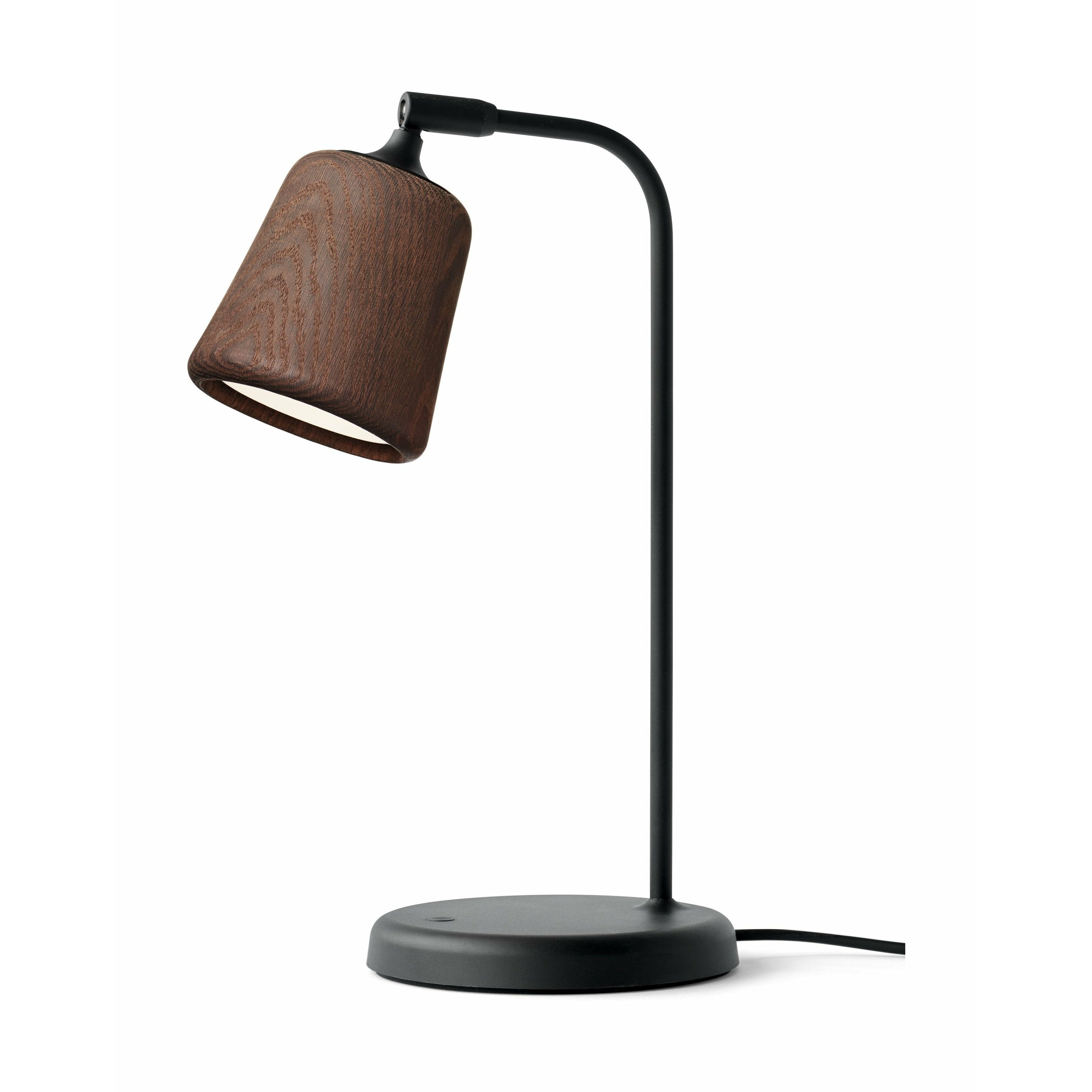 [product_category]-New Works Material Table Lamp, Smoked Oak-New Works-5712826201336-20133-NEW-1