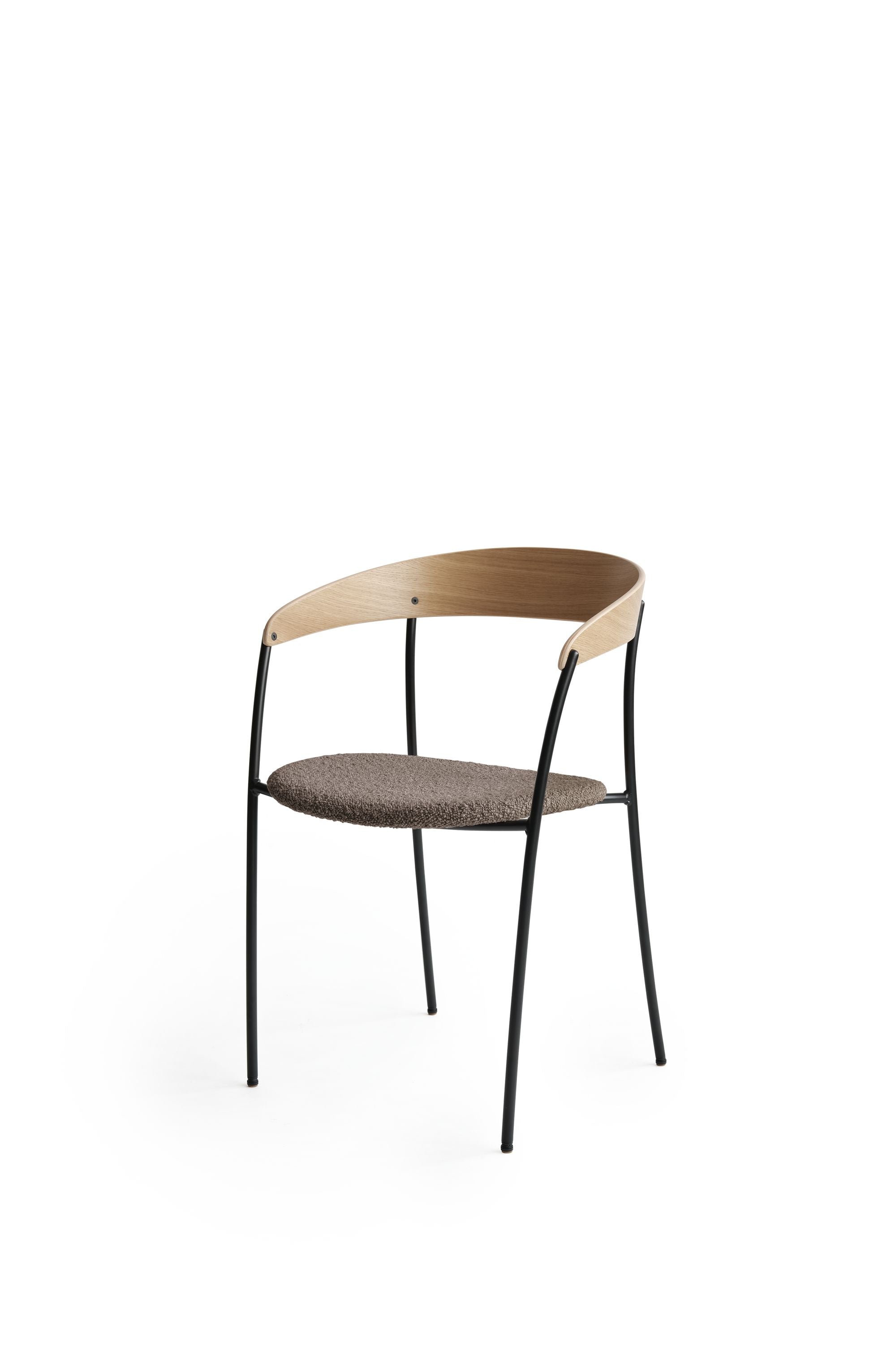 [product_category]-New Works Missing Armchair Oak, Dark Taupe-New Works-5712826410332-41010NEBA010-NEW-3