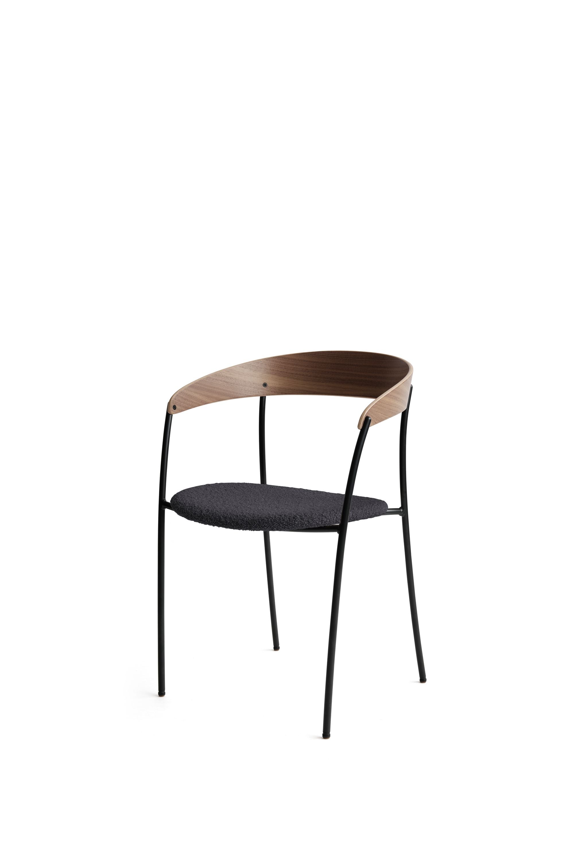 [product_category]-New Works Missing Armchair Walnut, Ocean-New Works-5712826410561-41012NEBA019-NEW-3