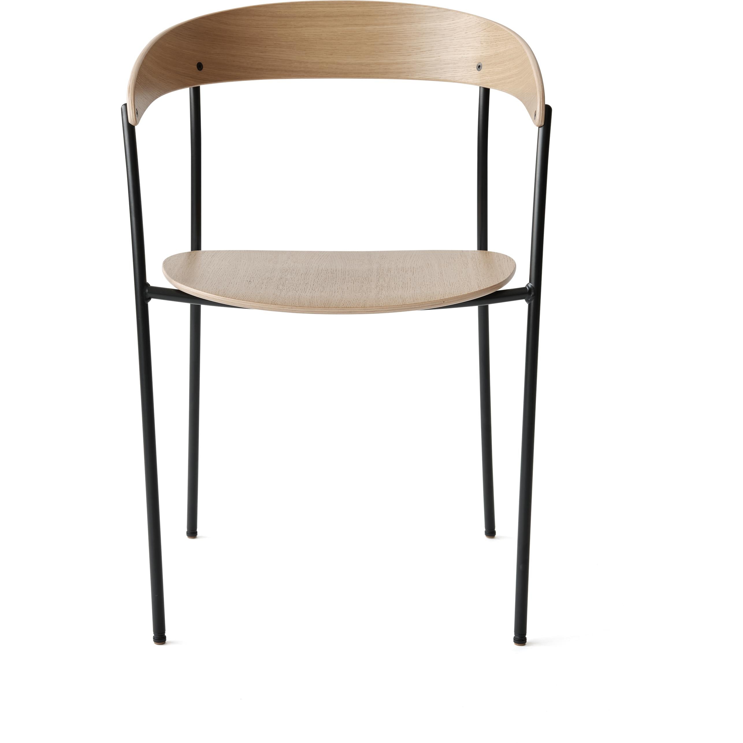 [product_category]-New Works Missing Dining Chair With Armrest, Oak-New Works-5712826410103-41010-NEW-1