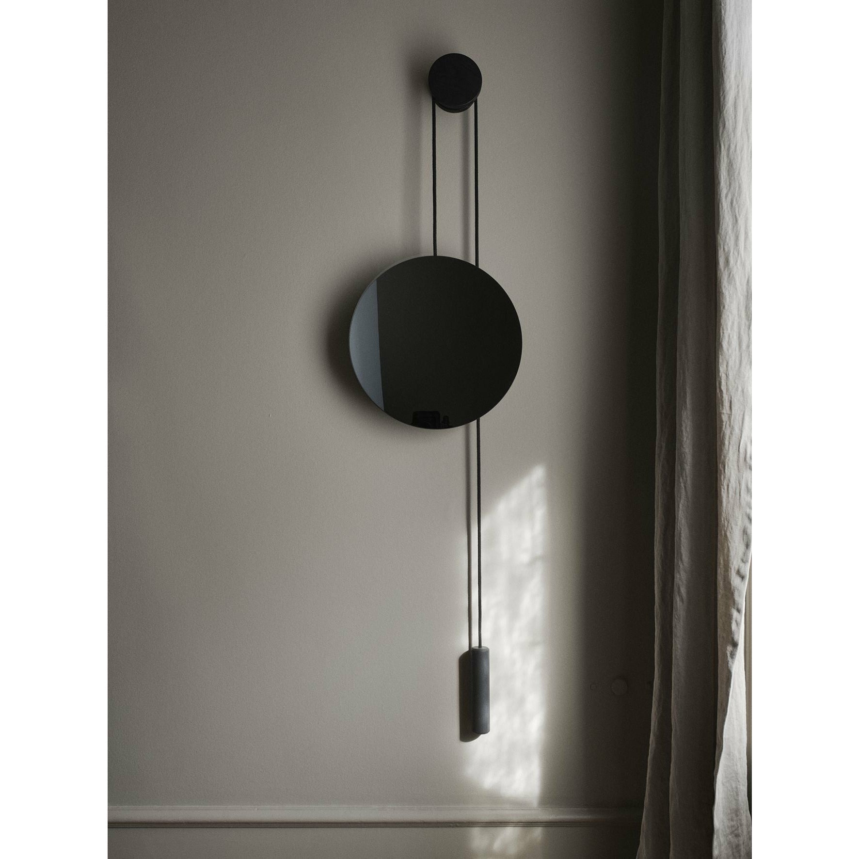 [product_category]-New Works Rise And Shine Wall Mirror, Burnt Oak-New Works-5712826114117-11411-NEW-4