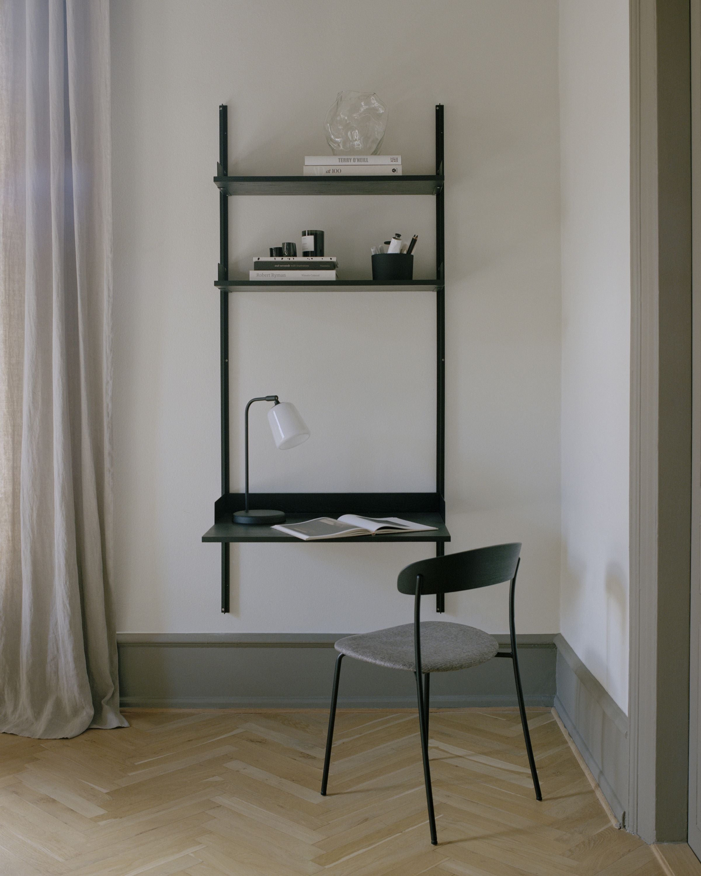 [product_category]-New Works Study Shelf 1900, Black Ash/Black-New Works-5712826419168-41916-NEW-2