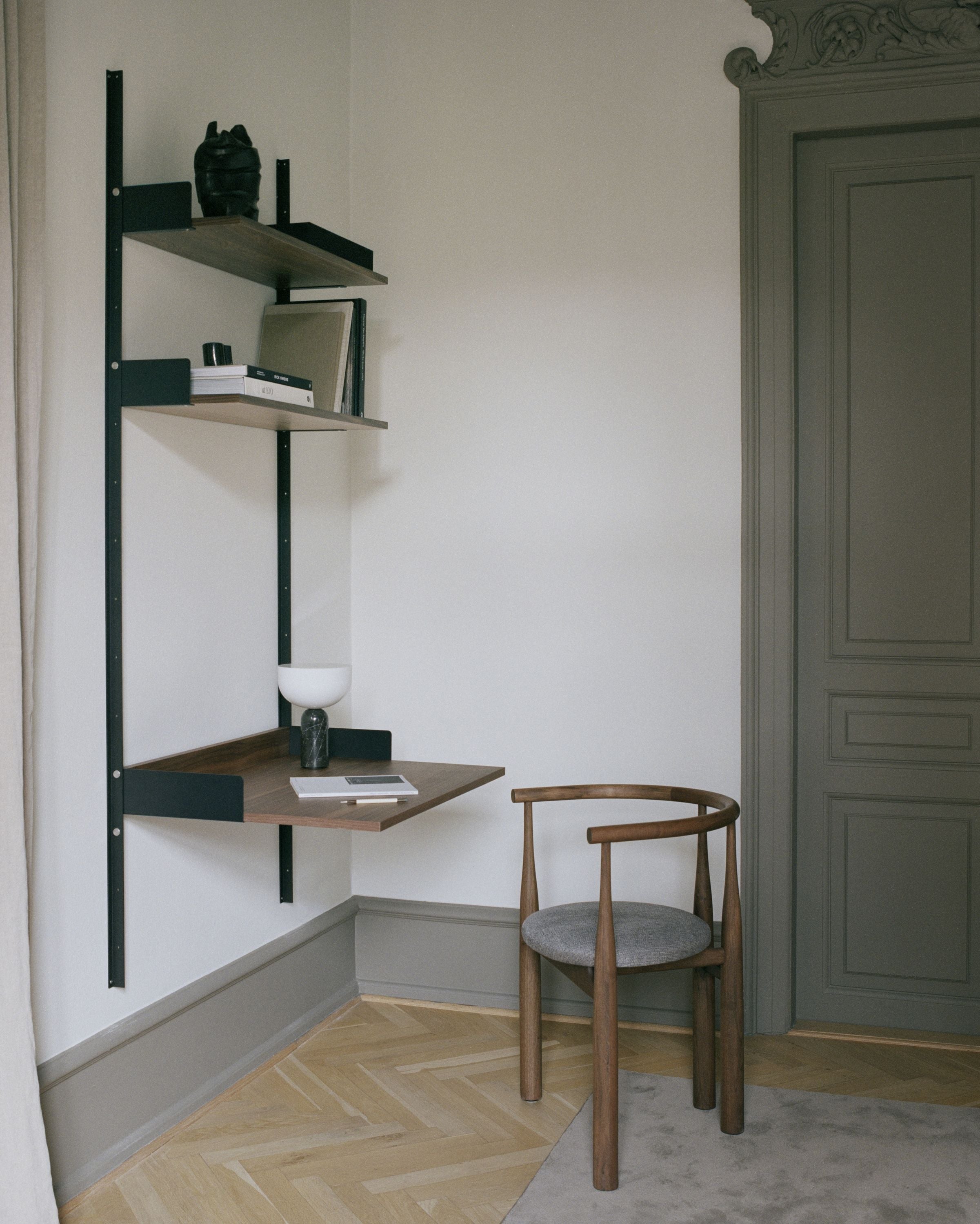 [product_category]-New Works Study Shelf 1900, Walnut/Black-New Works-5712826419175-41917-NEW-2